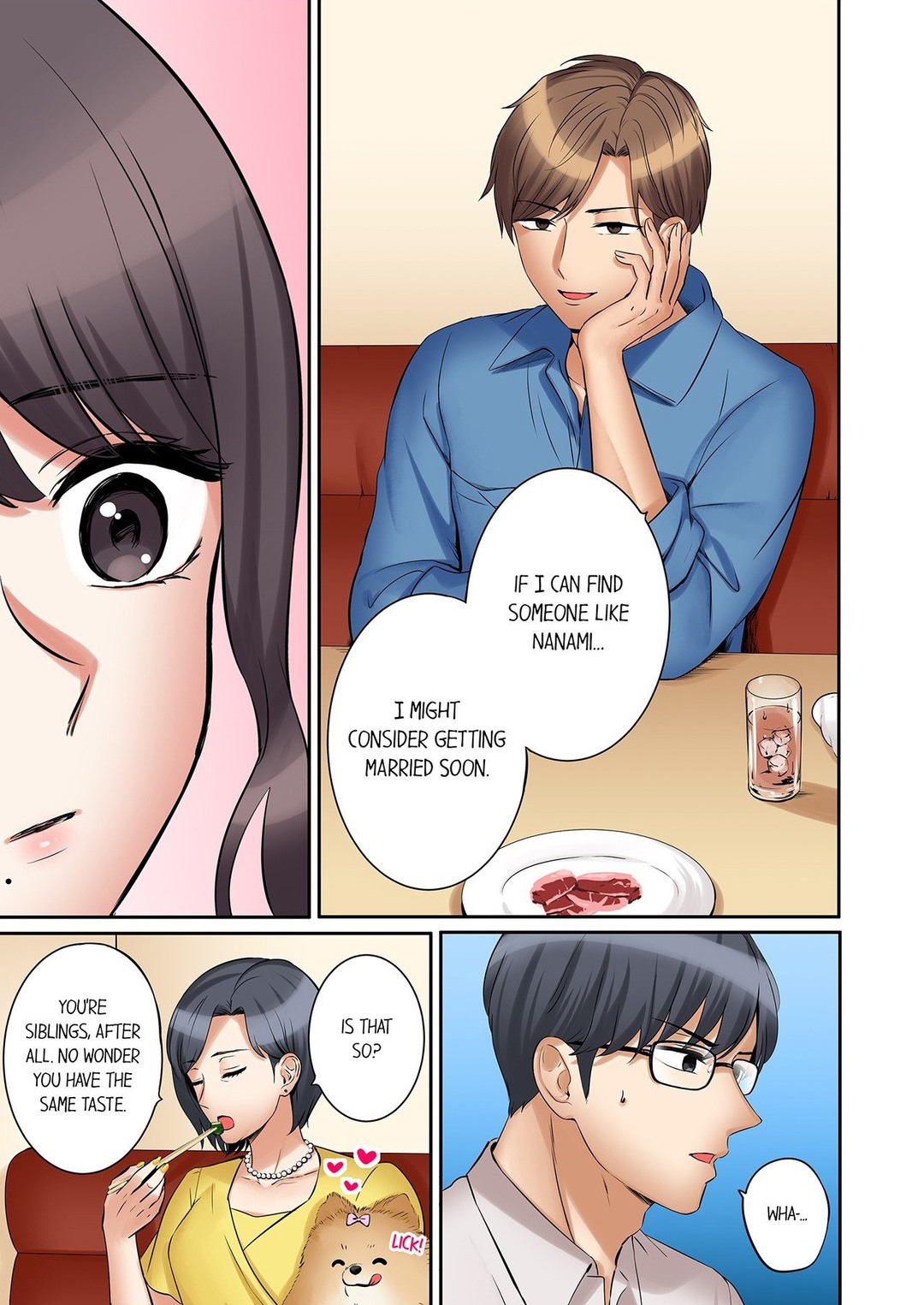 You Can Cum Three More Times, Right? chapter 107 page 1