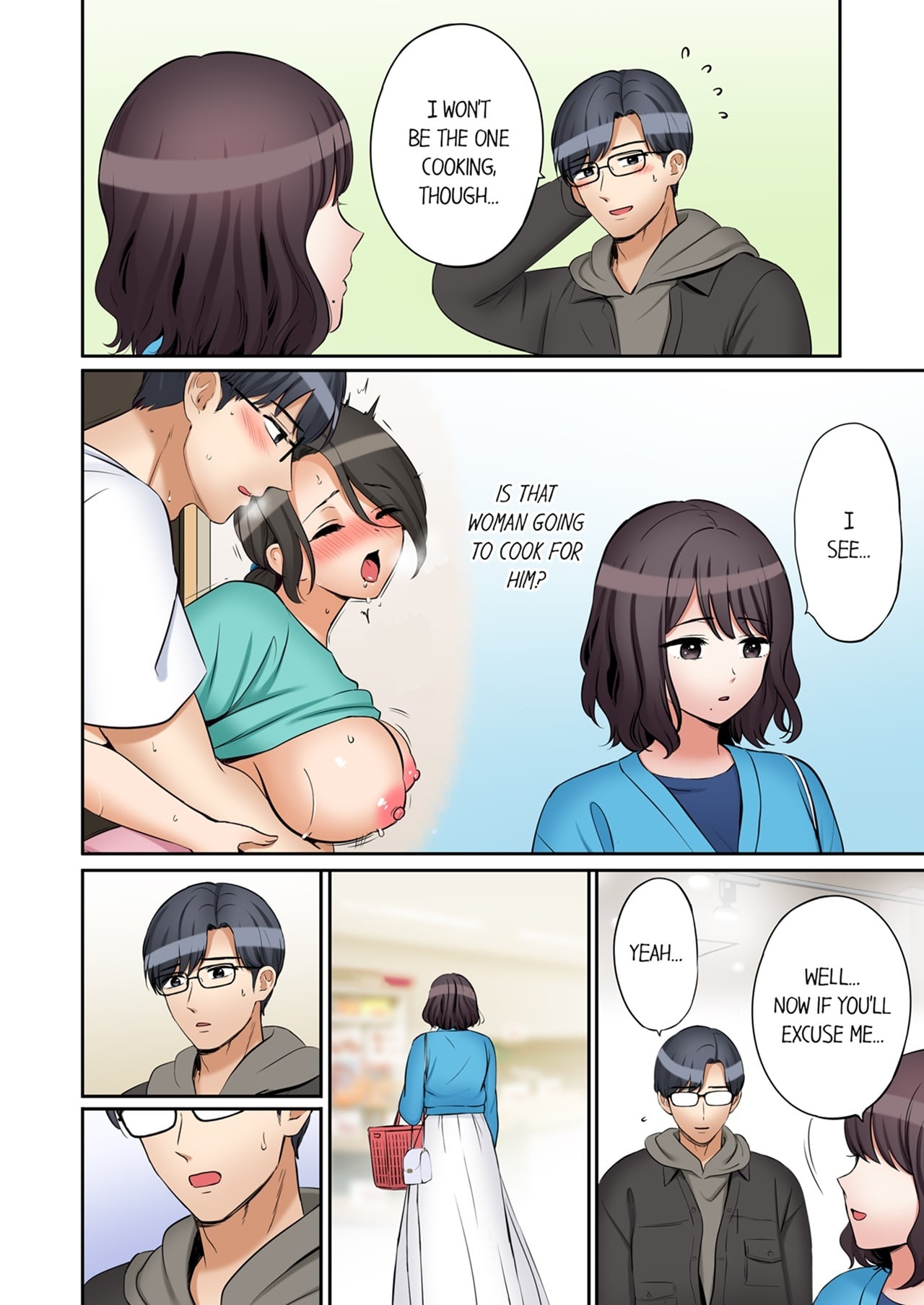 You Can Cum Three More Times, Right? chapter 165 page 6