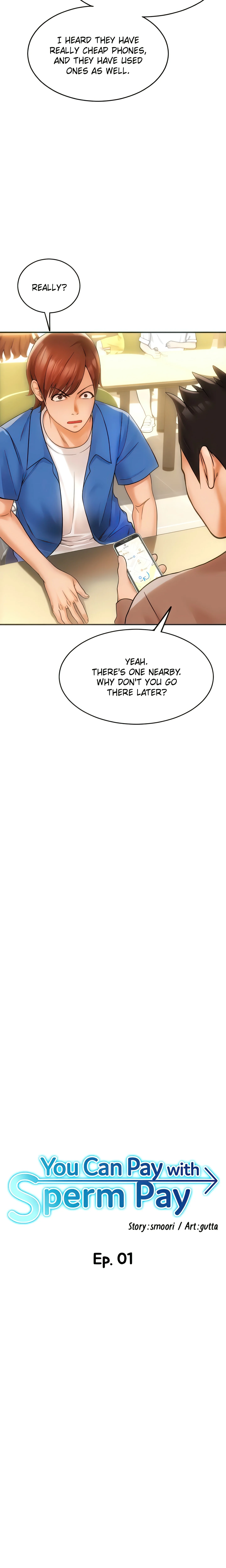You Can Pay With Sperm Pay (Official) chapter 1 page 6