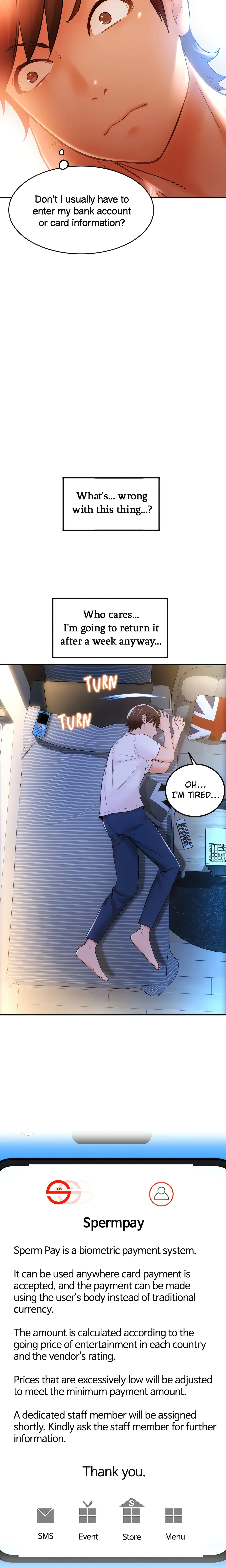You Can Pay With Sperm Pay (Official) chapter 1 page 27