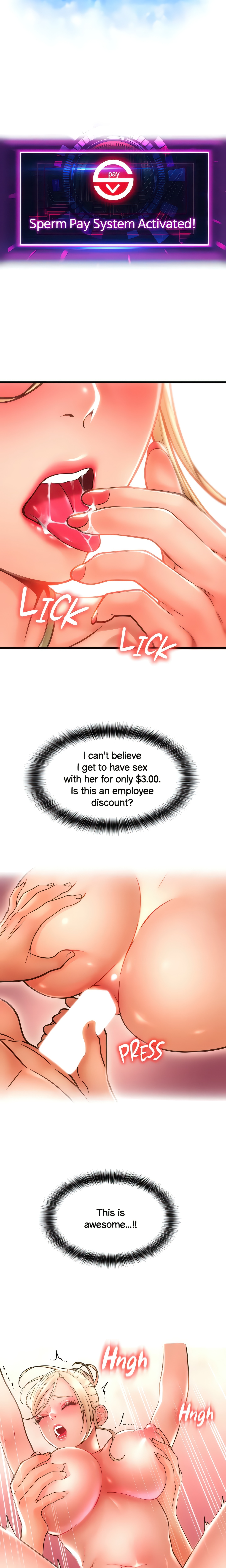 You Can Pay With Sperm Pay (Official) chapter 10 page 9