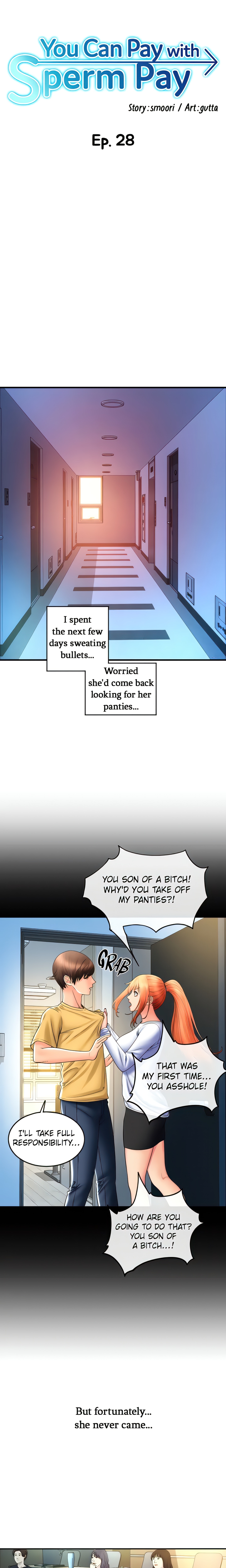 You Can Pay With Sperm Pay (Official) chapter 28 page 4