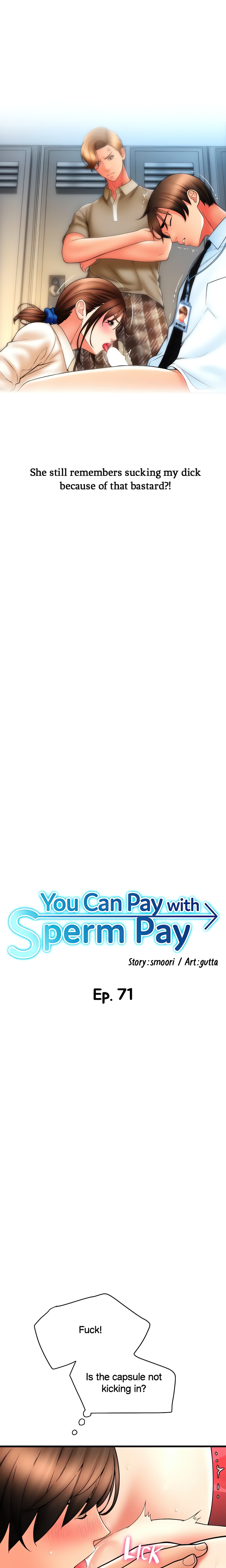 You Can Pay With Sperm Pay (Official) chapter 71 page 2