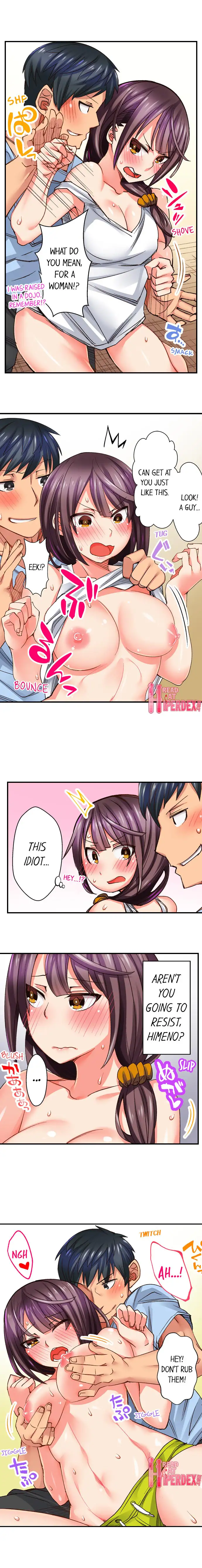 You Cum, You Lose! – Wrestling with a Pervert chapter 5 page 3