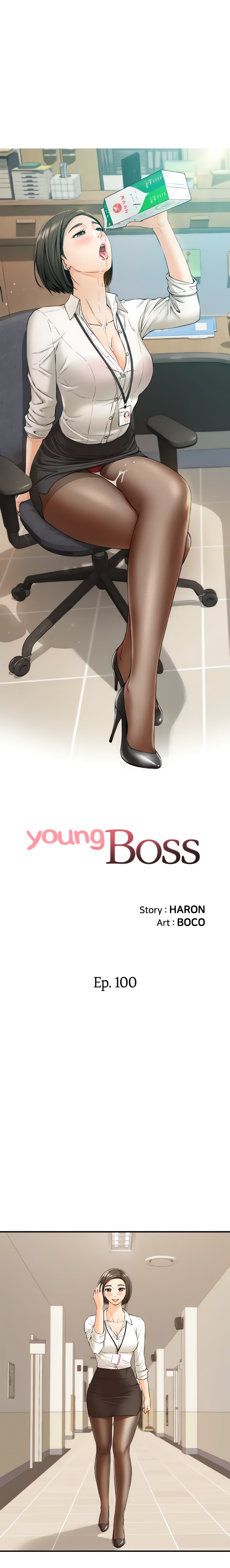Young Boss (Official) chapter 100 page 2