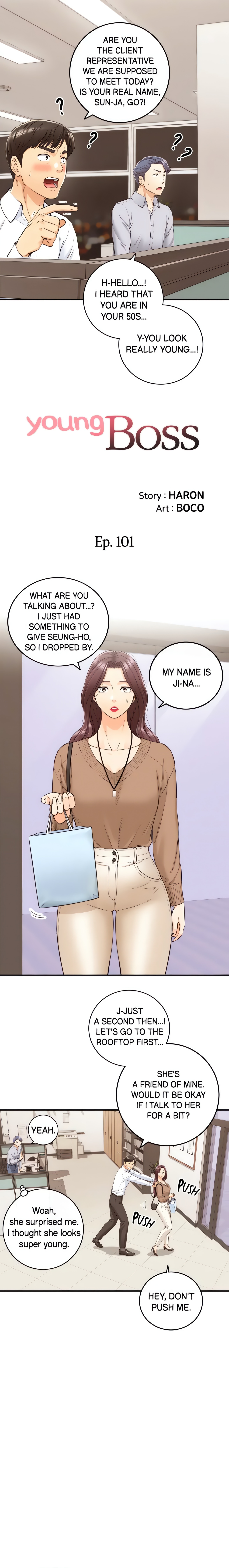 Young Boss (Official) chapter 101 page 2
