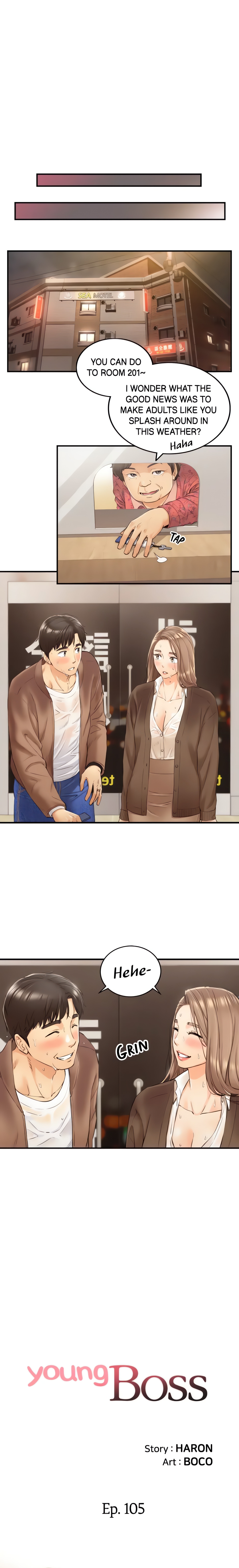 Young Boss (Official) chapter 105 page 1