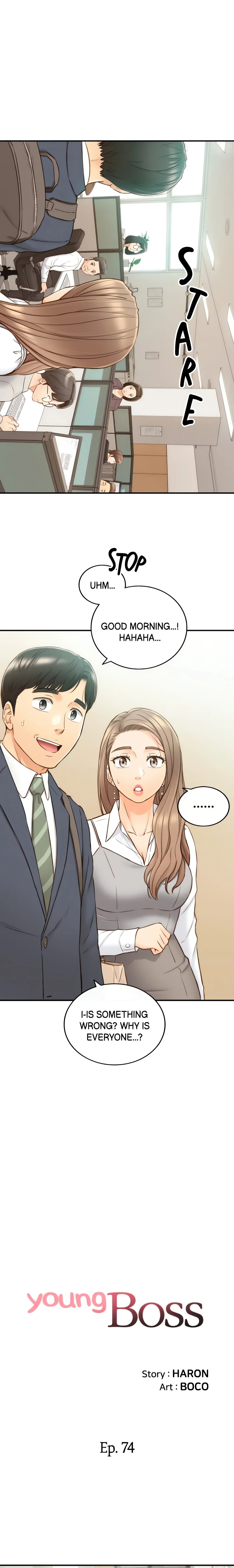 Young Boss (Official) chapter 74 page 1