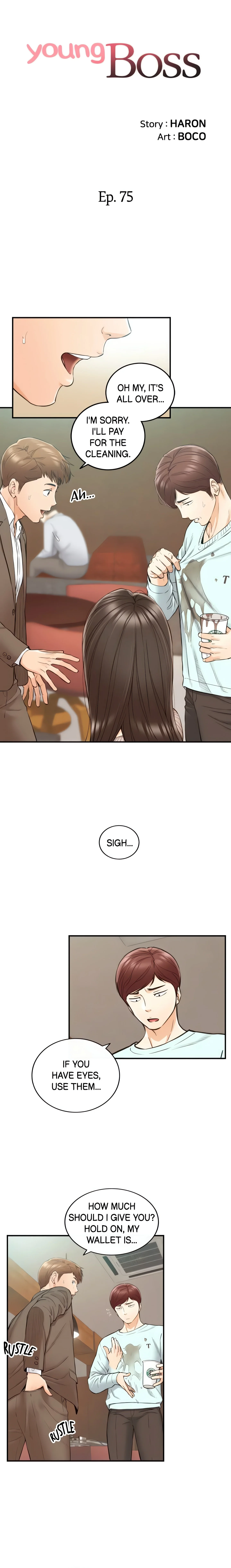 Young Boss (Official) chapter 75 page 2