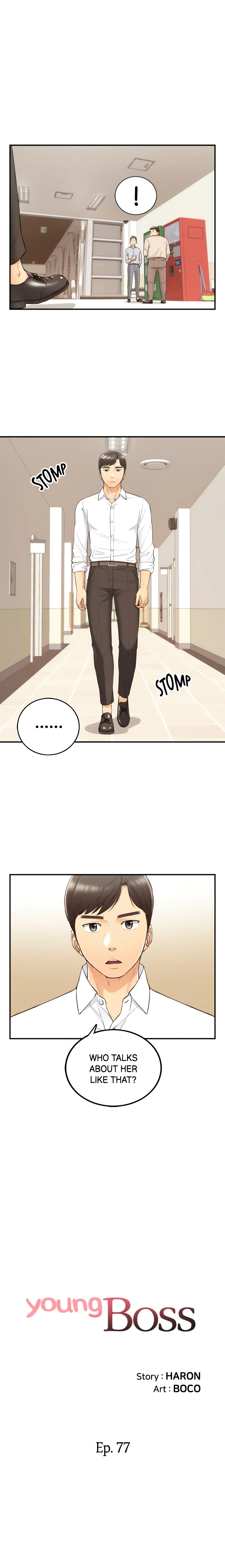 Young Boss (Official) chapter 77 page 1