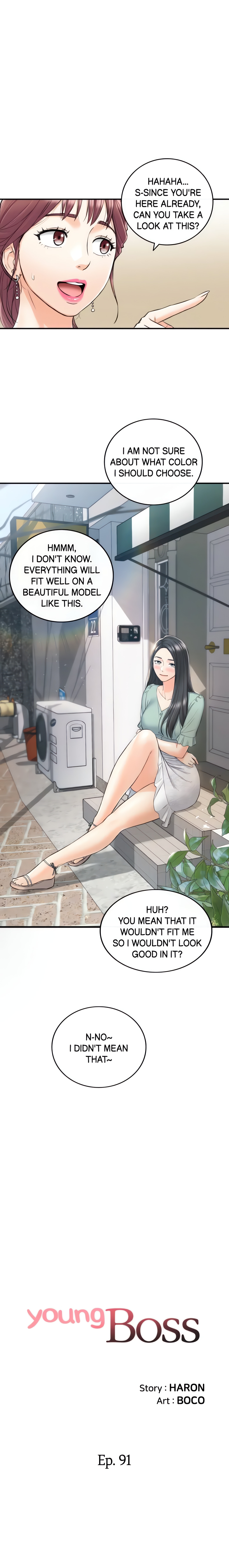 Young Boss (Official) chapter 91 page 1