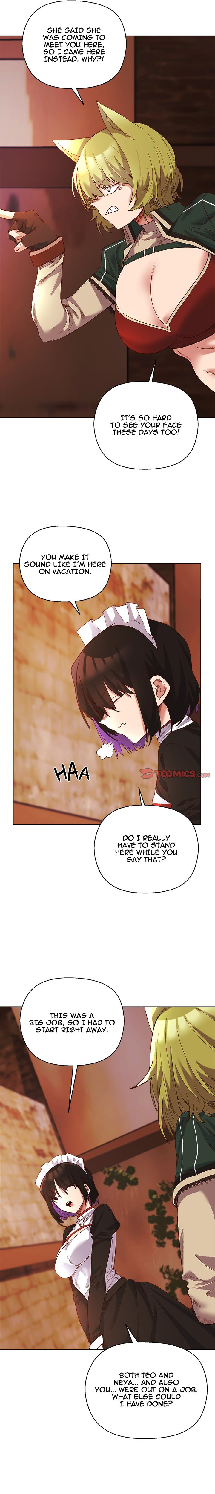 Young Lady’s Knight chapter 10 page 21