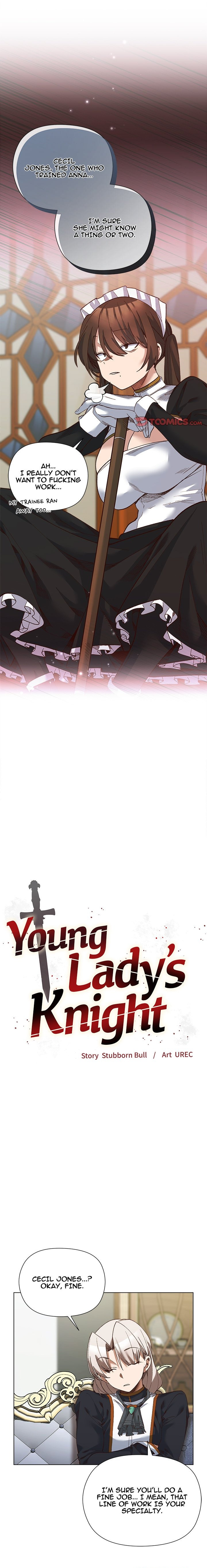Young Lady’s Knight chapter 19 page 1