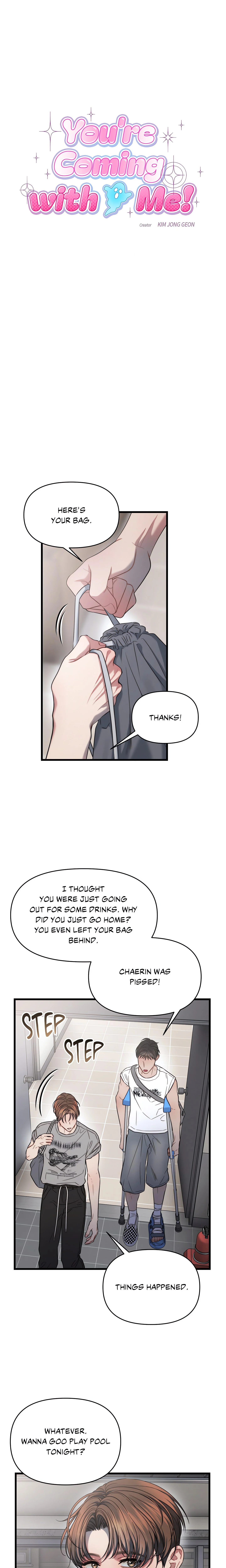 You’re Coming With Me! chapter 6 page 1