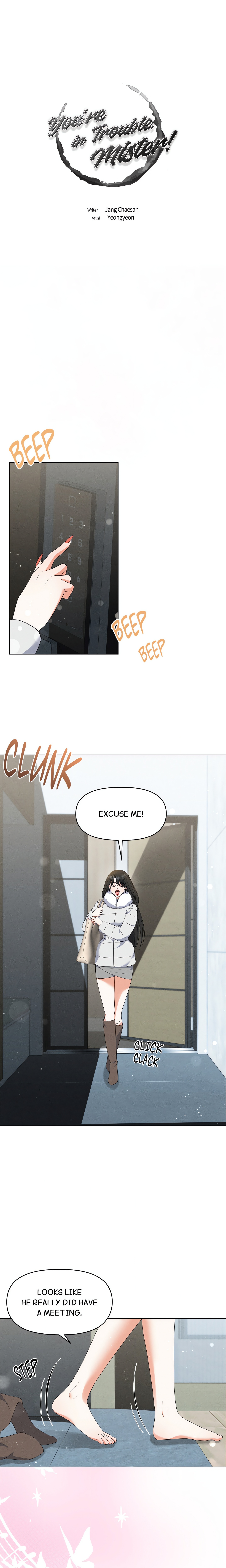 You’re in Trouble, Mister! chapter 14 page 1